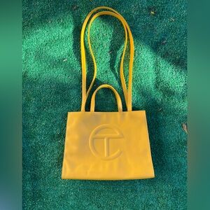 Telfar Mustard Yellow Tote Bag Size Medium